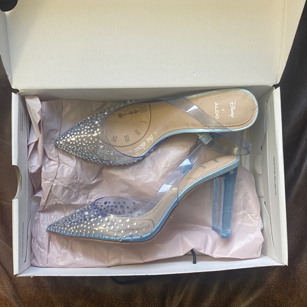 DisneyXAldo wedding heels.
